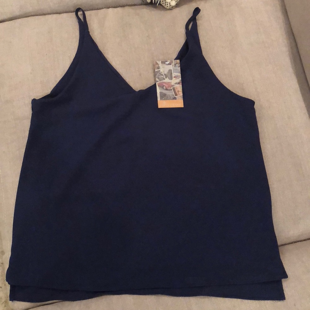 Navy blue tank